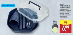 ALDI CROFTON Set de vaisselle pour pique-nique offre
