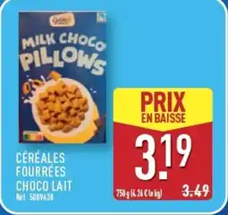 ALDI Céréales fourrées choco lait offre
