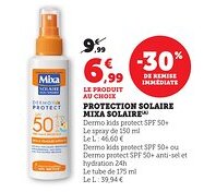Bi1 MIXA SOLAIRE Protection solaire offre