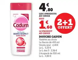 Bi1 CADUM Douche offre