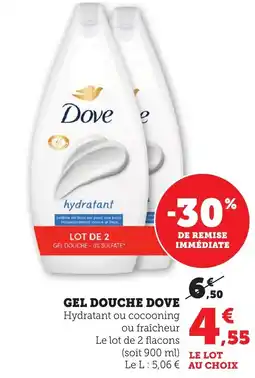 Bi1 DOVE Gel douche offre