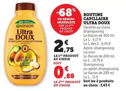 Bi1 GARNIER Routine capillaire ultra doux offre