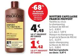 Bi1 PROVOST Routine capillaire franck offre