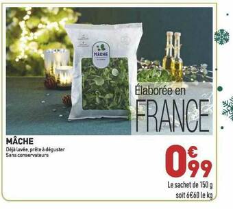 Grand Frais Mâche offre