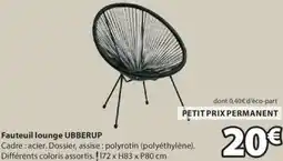 JYSK Fauteuil lounge UBBERUP offre