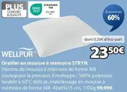 JYSK Oreiller en mousse à mémoire STRYN offre