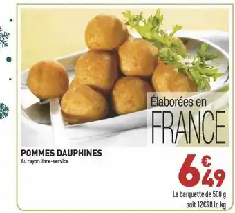 Grand Frais Pommes Dauphines offre