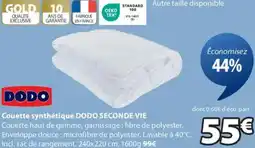JYSK Couette synthétique DODO SECONDE VIE offre