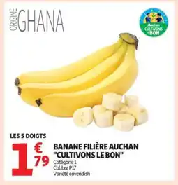 Auchan Banane Filière Auchan Cultivons Le Bon offre