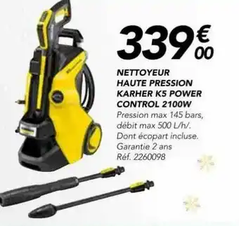 Nettoyeur Haute Pression Kärcher K5 Power Control 2100w