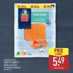 ALDI GOLDEN SEAFOOD TRUITE FUMÉE offre