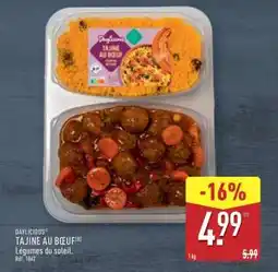 ALDI TAJINE AU BŒUF offre