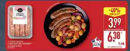 ALDI 4 saucisses de Toulouse offre