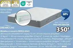 JYSK Matelas à ressorts BREIA GS65 offre