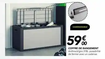 Coffre De Rangement