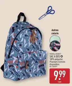 ALDI SAC À DOS MARVEL DISNEY offre