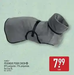ALDI PEIGNOIR POUR CHIEN offre