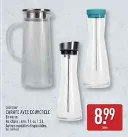 ALDI CARAFE AVEC COUVERCLE offre