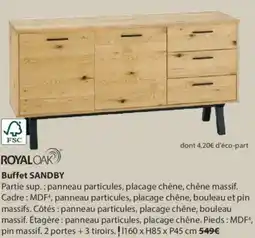 JYSK Buffet SANDBY offre