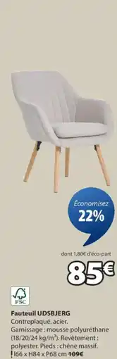 JYSK Fauteuil UDSBJERG offre