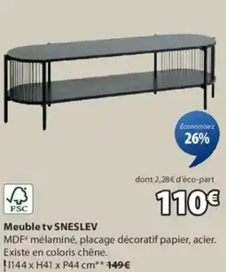 JYSK Meuble tv SNESLEV offre