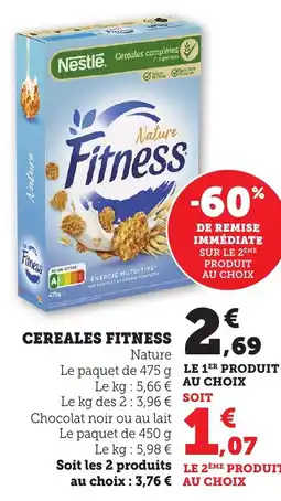 Bi1 NESTLE Cereales fitness offre