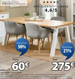 JYSK Table SKAGEN offre