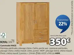 JYSK Commode HAGE offre