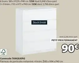 JYSK Commode TANGBJERG offre