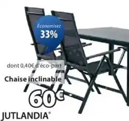 JYSK Chaise inclinable LOMMA offre