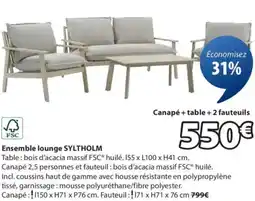JYSK Ensemble lounge SYLTHOLM offre
