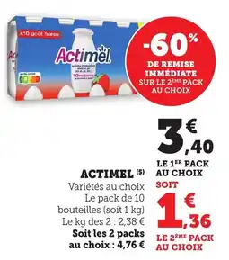 Bi1 ACTIMEL offre