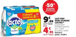 Bi1 LACTEL Lait uht demi-ecreme offre