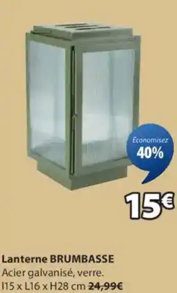 JYSK Lanterne BRUMBASSE offre