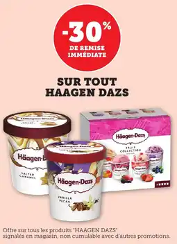 Bi1 HAAGEN DAZS Sur tout offre
