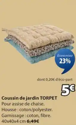 JYSK Coussin de jardin TORPET offre