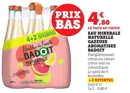 Bi1 BADOIT Eau minerale naturelle gazeuse aromatisee offre