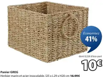 JYSK Panier GREG offre