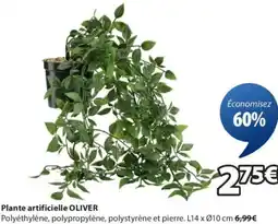 JYSK Plante artificielle OLIVER offre