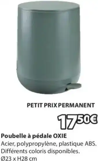 JYSK Poubelle à pédale OXIE offre