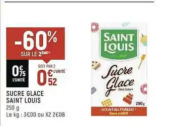 Casino Shop Sucre Glace Saint Louis offre