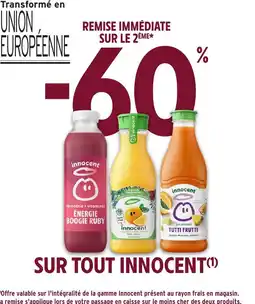 Intermarché Express Sur tout innocent offre