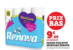 Bi1 RENOVA Papier toilette skincare offre