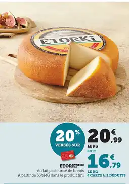 Bi1 ETORKI offre