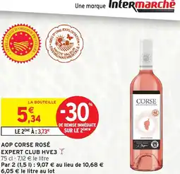 Intermarché Express Aop corse rosé expert club hve3 offre