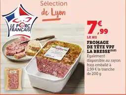 Bi1 Fromage de tête vpf la bresse offre