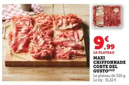 Bi1 Maxi chiffonnade corte del gusto offre
