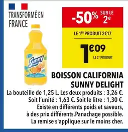 Supeco Sunny Delight Boisson California offre