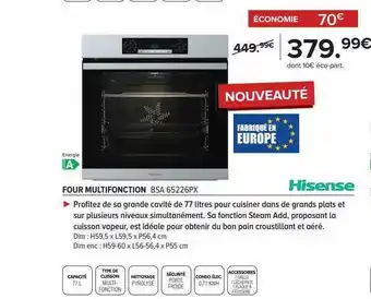 Gitem Four Multifonction Hisense offre