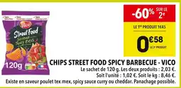 Supeco Vico Chips Street Food Spicy Barbecue offre